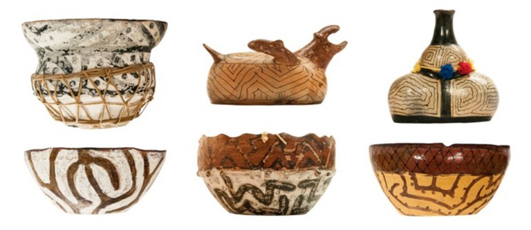 Peças etnográficas Karib