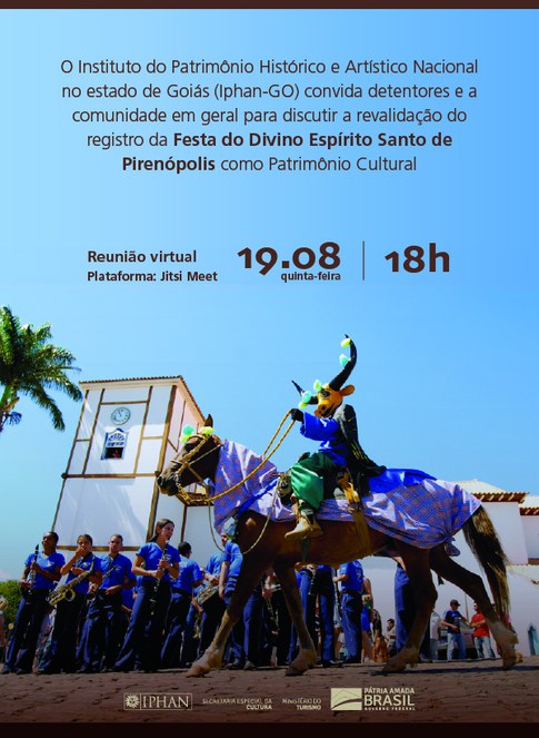 Festa do Divino de Pirenópolis_reunião virtual