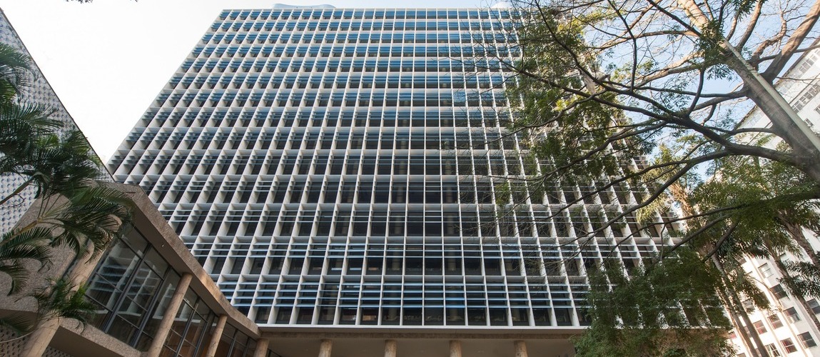 Foto do prédio do palácio Gustavo Capanema