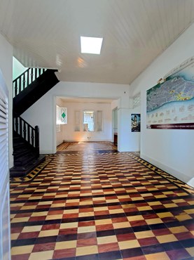 Área interna superintendência Iphan-PA