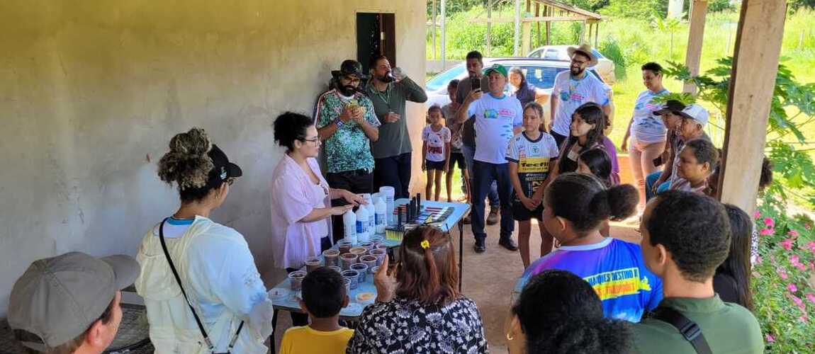Comunidade Quilombola Forte Príncipe da Beira (RO) recebe oficinas do Programa Conviver