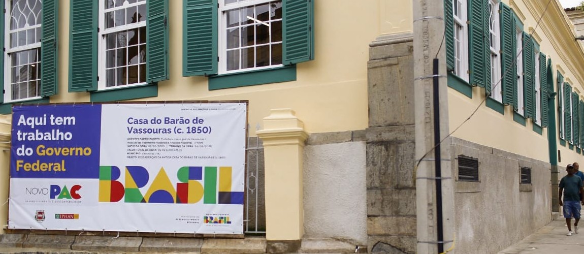 Iphan inaugura restauração da antiga Casa do Barão de Vassouras