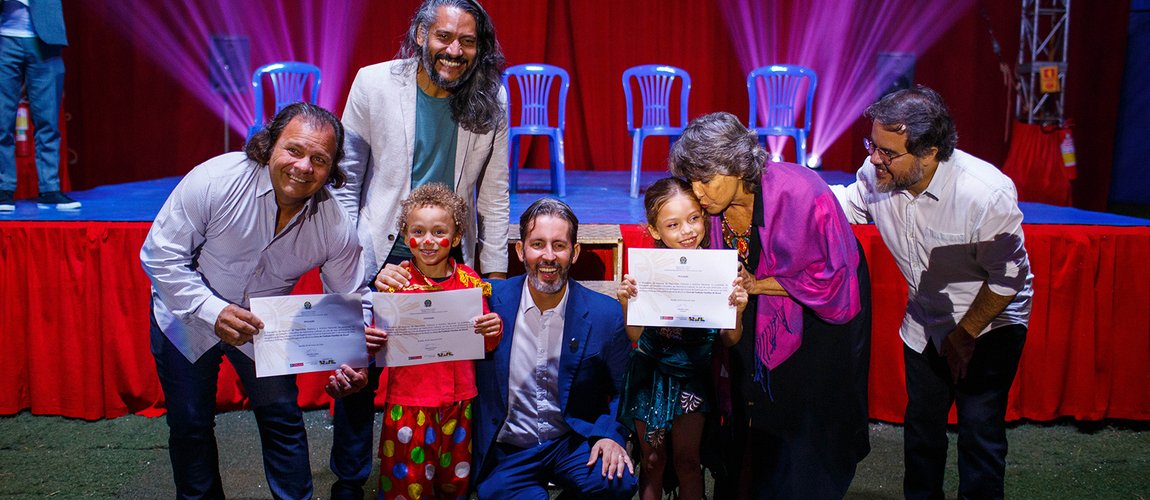 Artistas recebem certificados de Detentores do Patrimônio Cultural