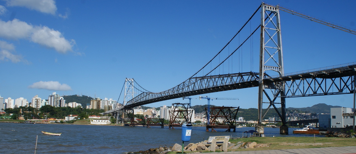100 anos da Ponte Hercílio Luz em Florianópolis