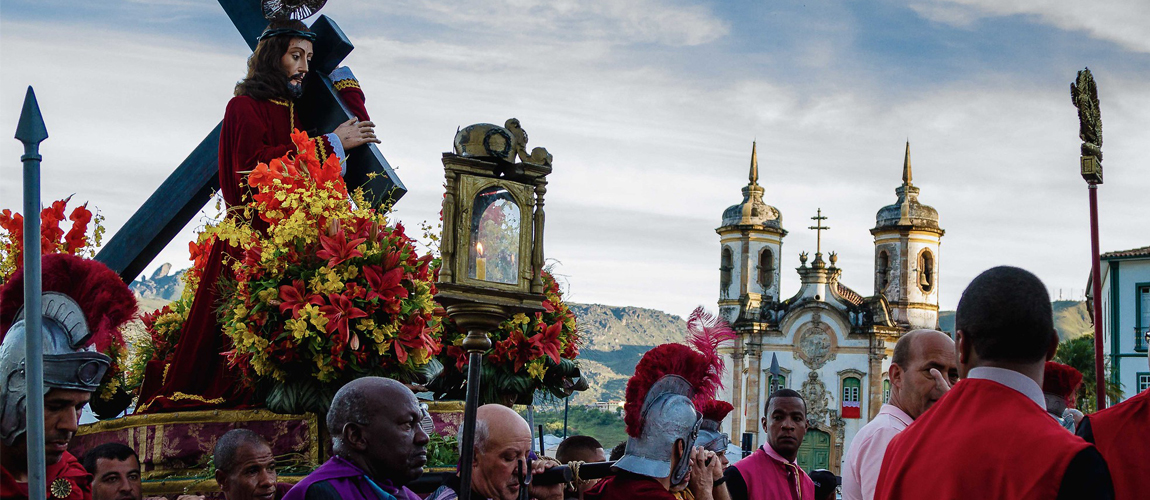 Visita durante a Semana Santa ficou marcada como uma Viagem de Redescoberta do Brasil