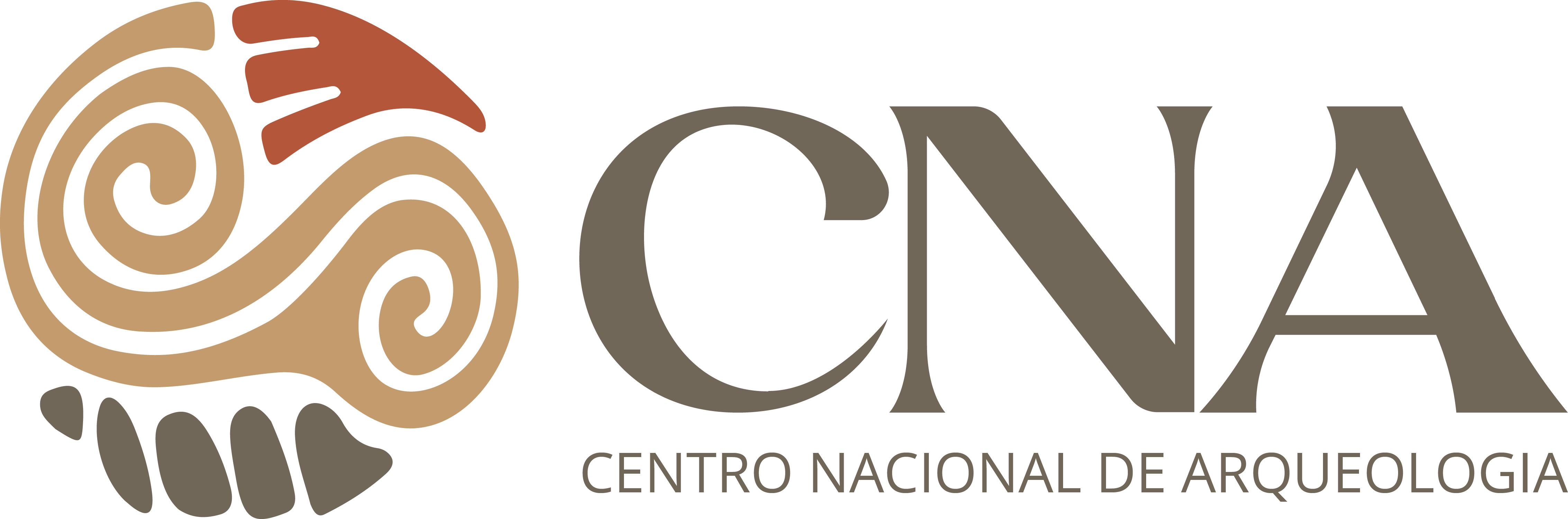 Logo do Centro Nacional de Arqueologia