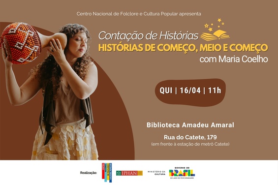 Divulgação Contação de Histórias
