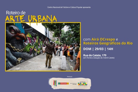 Divulgação Roteiro de Arte Urbana