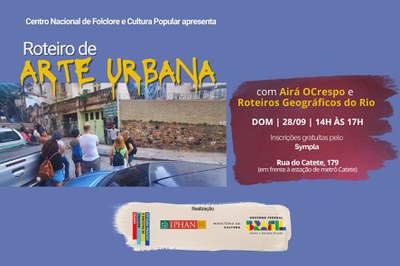 Divulgação Roteiro de Arte Urbana