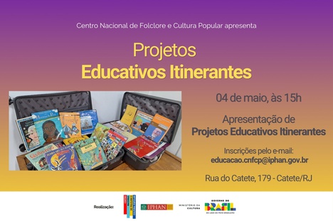 Divulgação Reunião de Apresentação de Projetos Itinerantes