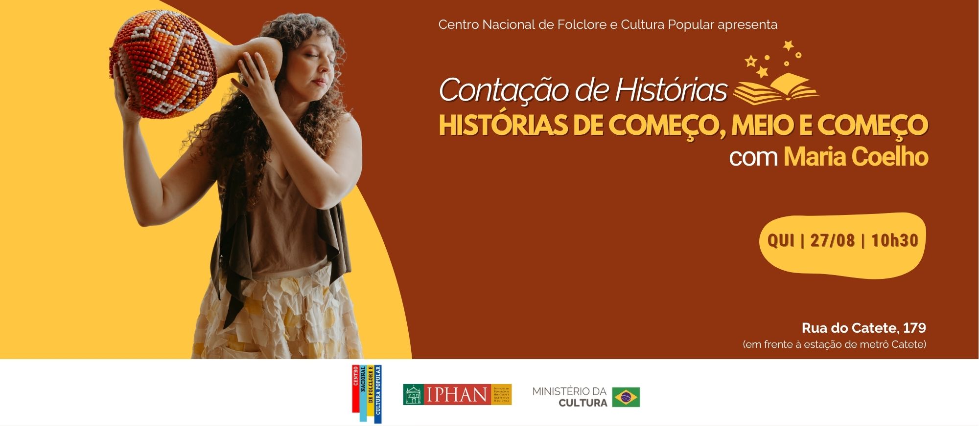 Divugação contação de histórias