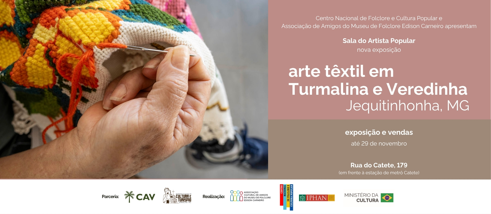 Divulgação Arte têxtil