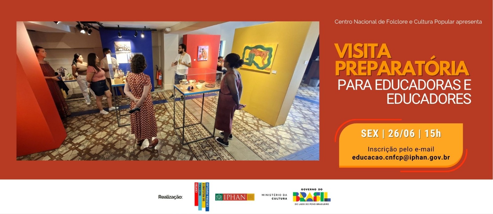 Divulgação Visita preparatória