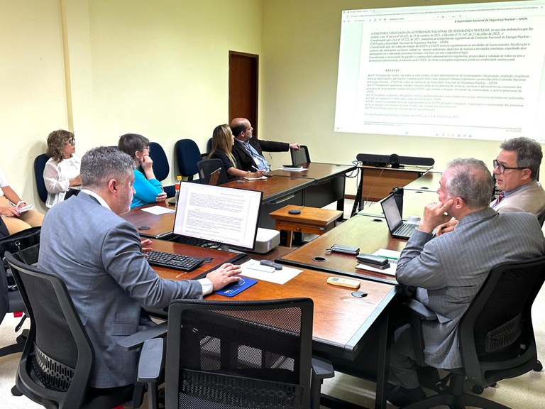 Reunião Direção ANSN com servidores IRD