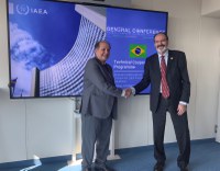 Projetos com a CNEN são destaque em reunião bilateral da AIEA para AL e Caribe, na 68a Conferência Geral, em Viena.