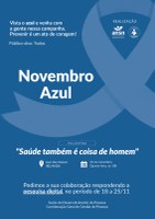 ANSN promove palestra “Saúde também é coisa de homem” e reforça ações do Novembro Azul