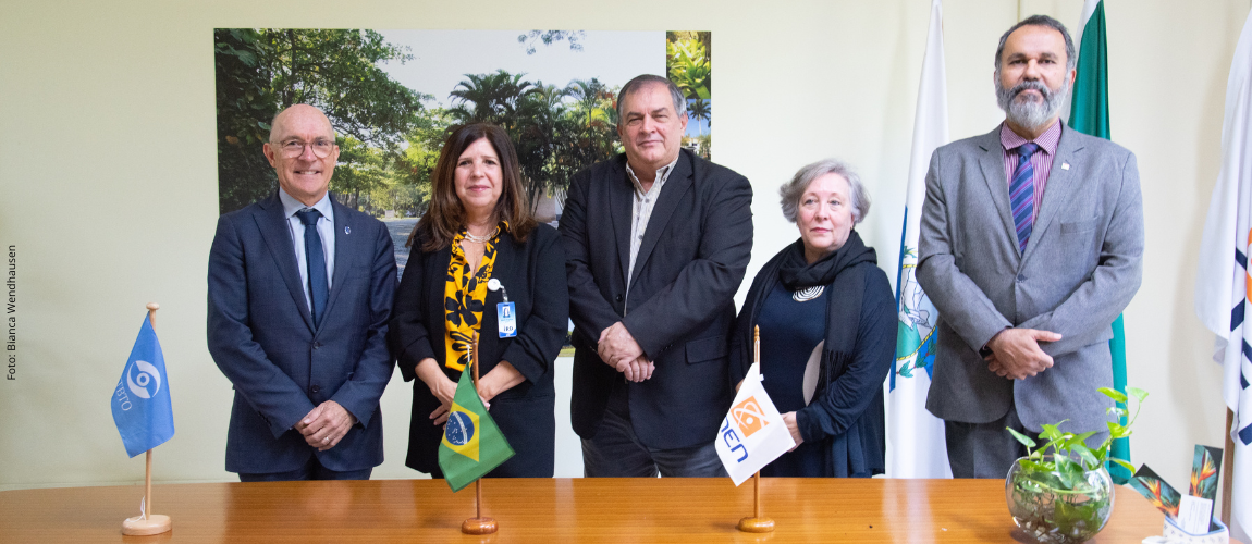 Visita do Secretário-Executivo  CTBTO Robert Floyd ao IRD