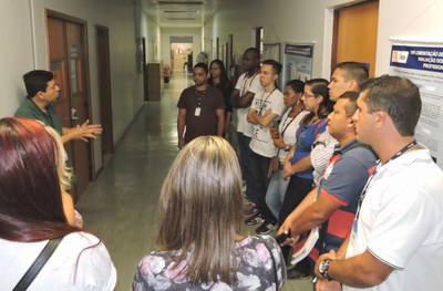 Visita à Divisão de Dosimetria IRD