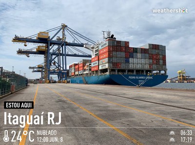 VISITA GUIADA AO PORTO DE ITAGUAÍ/RJ 08/06/2022 08h