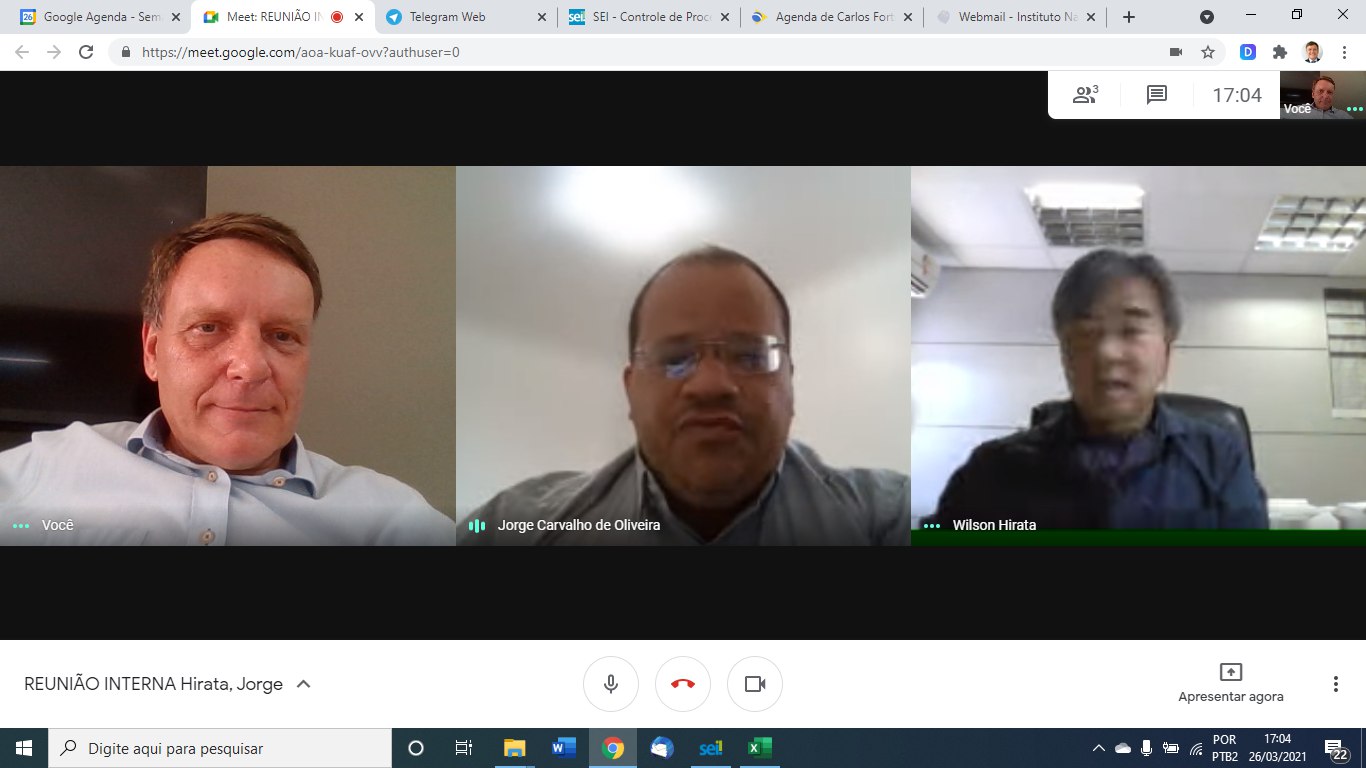 VIDEOCONFERÊNCIA ITI 26/03/2021 17:00hs