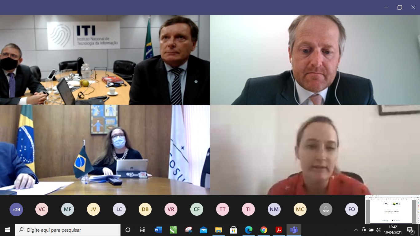 II DIÁLOGO DIGITAL DE SEGURANÇA CIBERNÉTICA BRASIL-REINO UNIDO 19/04/2021 11:15hs