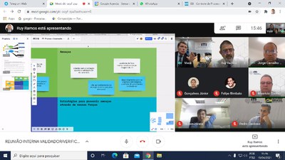 REUNIÃO INTERNA VALIDADOR/VERIFICADOR 19/04/2021 15:00hs