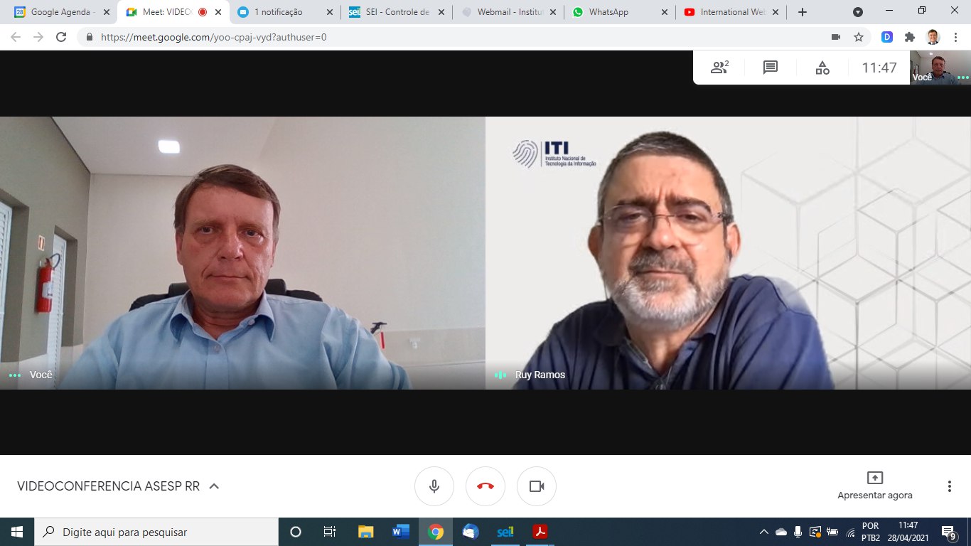 VIDEOCONFERÊNCIA ASESP RR 28/04/2021 11:30hs