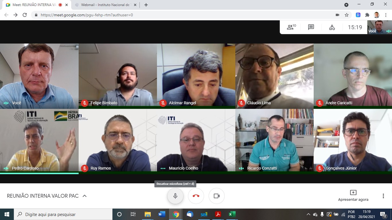 REUNIÃO INTERNA VALOR PAC 28/04/2021 15:00hs