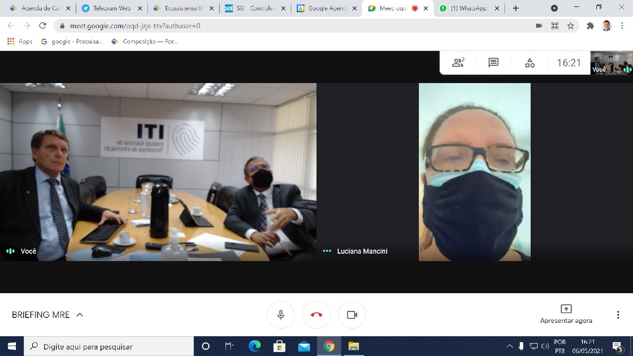 BRIEFING MRE 06/05/2021 16:00hs