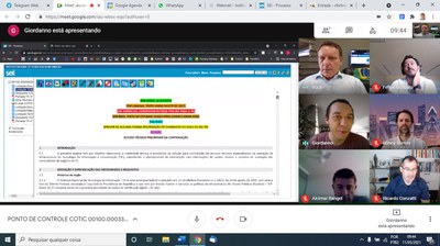 PONTO DE CONTROLE COTIC 11/05/2021 09:00hs