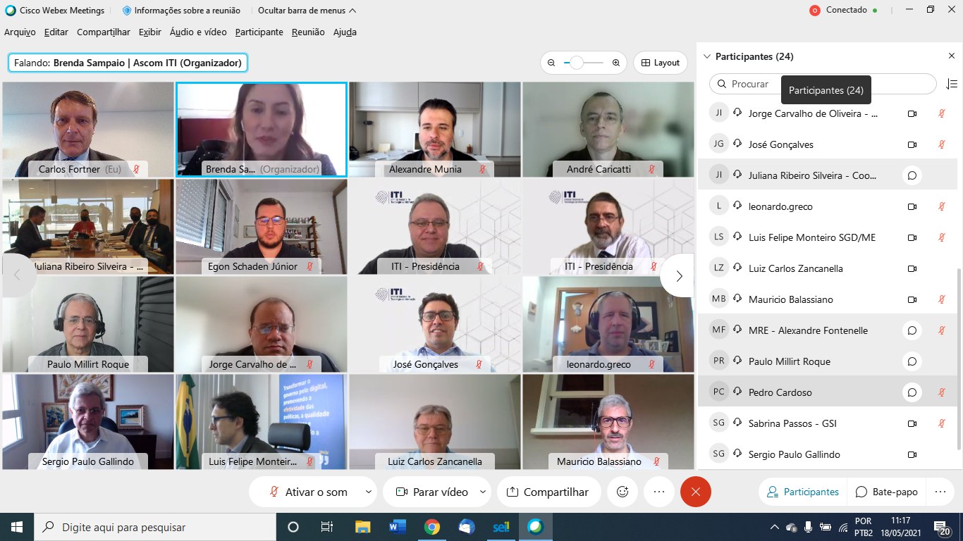REUNIÃO CG ICP BRASIL 18/05/2021 09:00hs