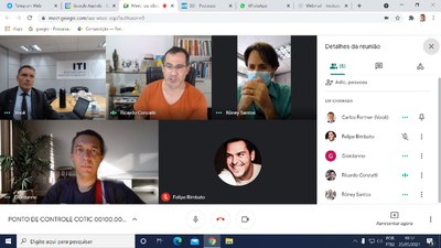 PONTO DE CONTROLE COTIC 00100.000339/2021-11 25/05/2021 10:00hs