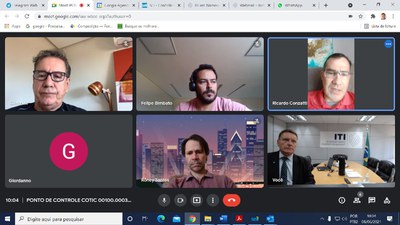PONTO DE CONTROLE COTIC 00100.000339/2021-11 08/06/2021 10:00hs