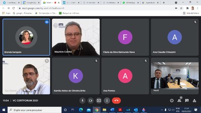 VIDEOCONFERÊNCIA CERTFORUM 2021 08/06/2021 11:00hs