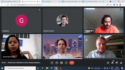 PONTO DE CONTROLE COTIC 00100.000339/2021-11 15/06/2021 10:00hs
