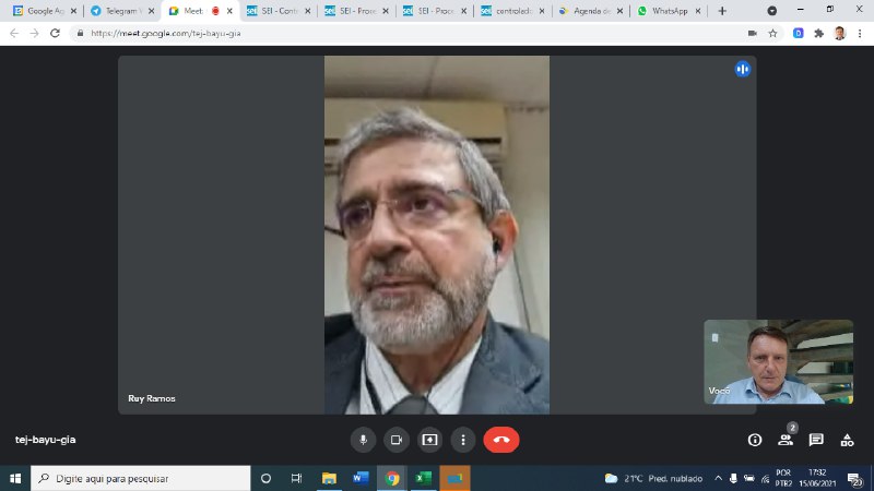 VIDEOCONFERÊNCIA ASESP/ITI 15/06/2021 17:30hs