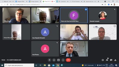 VIDEOCONFERÊNCIA CERTFORUM 2021 22/06/2021 11:00hs