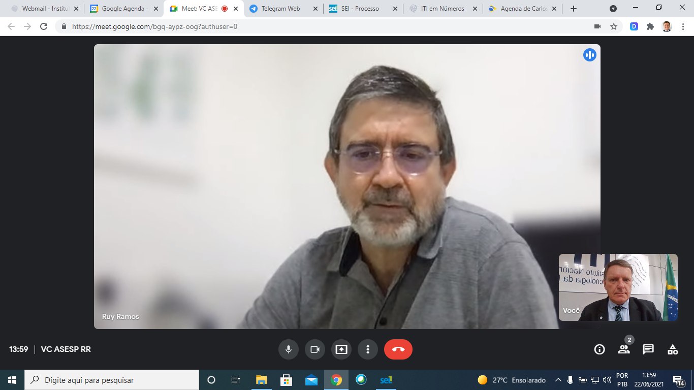 VIDEOCONFERÊNCIA ASESP RR 22/06/2021 14:00hs