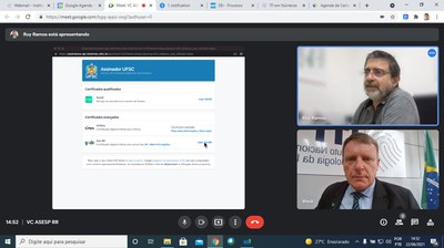 VIDEOCONFERÊNCIA ASESP RR 22/06/2021 14:00hs.