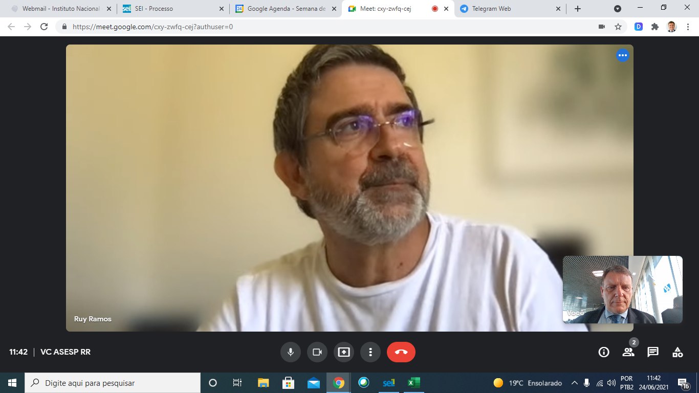 VIDEOCONFERÊNCIA ASESP RR 24/06/2021 11:00hs