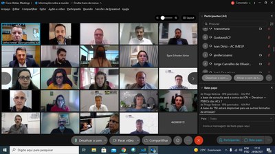 DISCUSSÃO SOBRE RELATÓRIO PARCIAL DO GTT AR-e. 24/06/2021 16:00hs