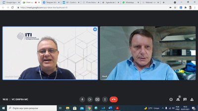 VIDEOCONFERÊNCIA DINFRA/ITI 05/07/2021 18:00hs