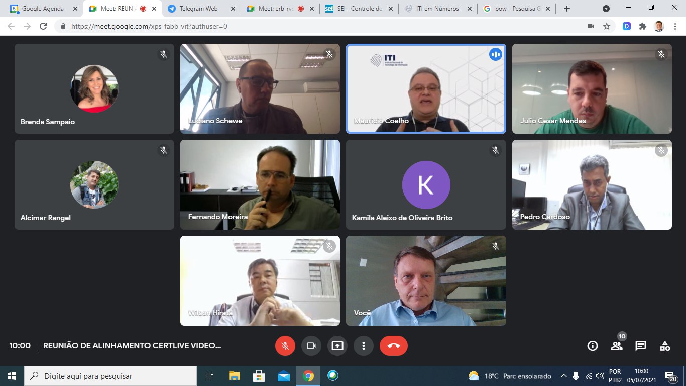 BRIEFING PARA 3º CERTLIVE 05/07/2021 09:00hs