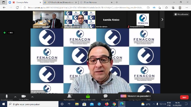 LIVE FENACONV31/08/2021 16:00hs