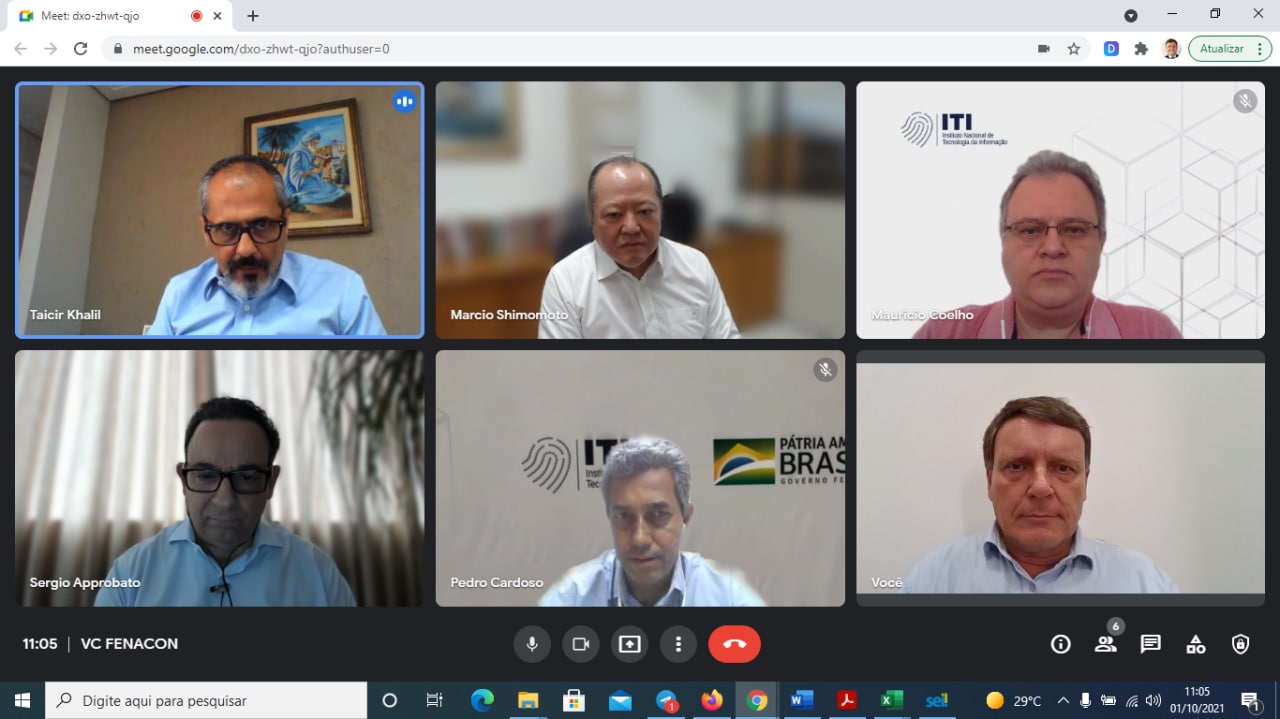 VIDEOCONFERÊNCIA FENACON 01/10/2021 11:00hs.