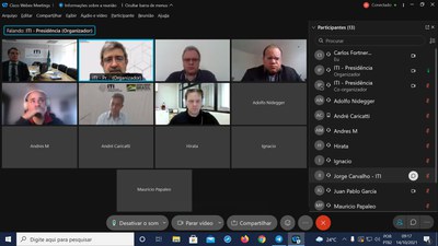 VIDEOCONFERÊNCIA WORKSHOP TRUSTLIST MERCOSUL 14/10/2021 10:00hs