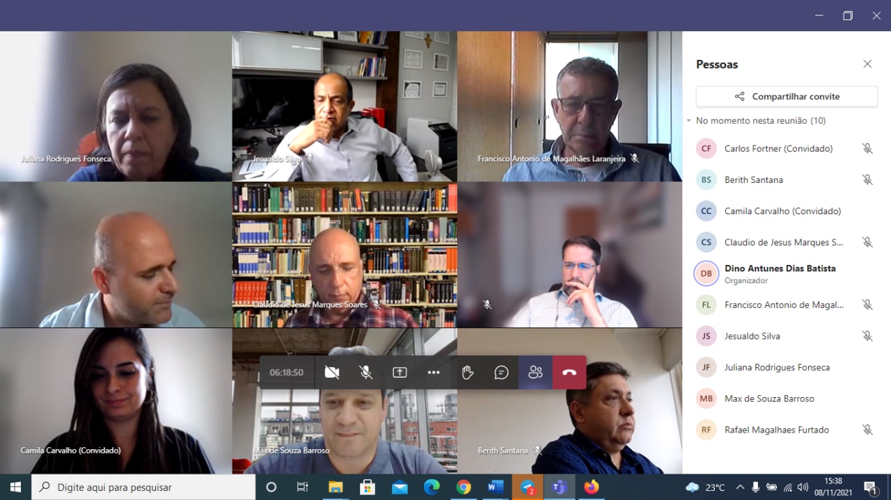 VIDEOCONFERÊNCIA CONSAD CDRJ 08/11/2021 14:00hs