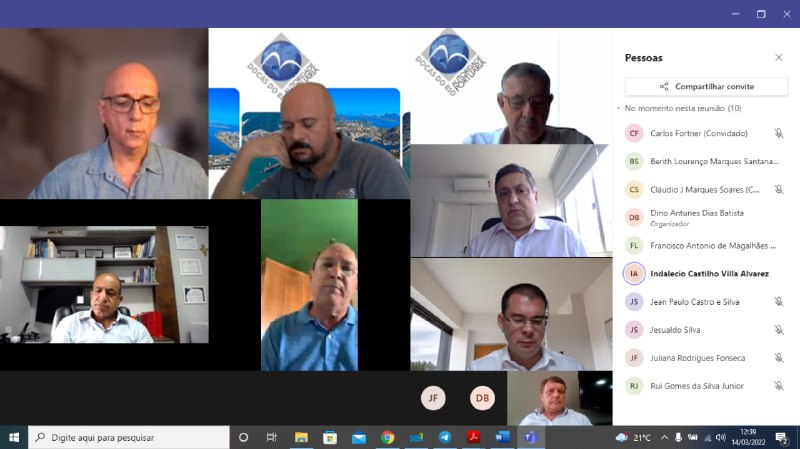 VIDEOCONFERÊNCIA CONSAD CDRJ 14/03/2022 09:00hs