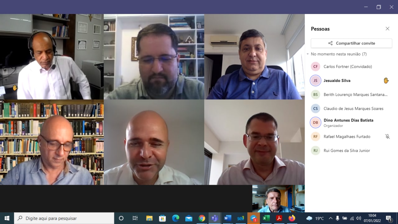 VIDEOCONFERÊNCIA CONSAD CDRJ. 07/01/2022 09:00hs