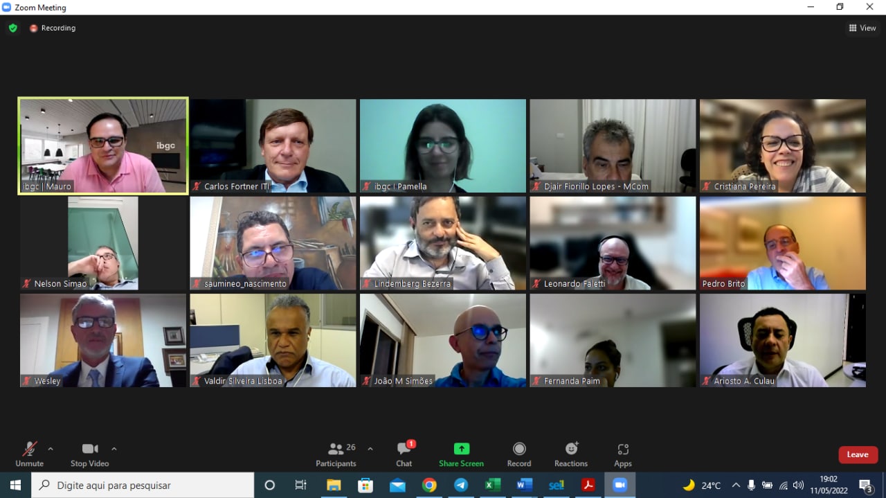 CURSO CONSELHEIRO DE ADM- MINISTÉRIO DAS COMUNICAÇÕES E MINISTÉRIO DA ECONOMIA. 12/05/2022 19h